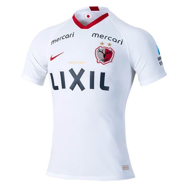 Camiseta Kashima Antlers Replica Segunda Ropa 2020/21 Blanco